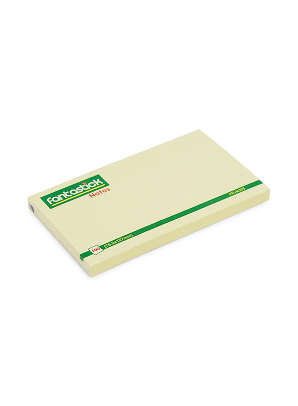 Fantastick Sticky Notes, 100 Sheets, 3 x 5 inch, White