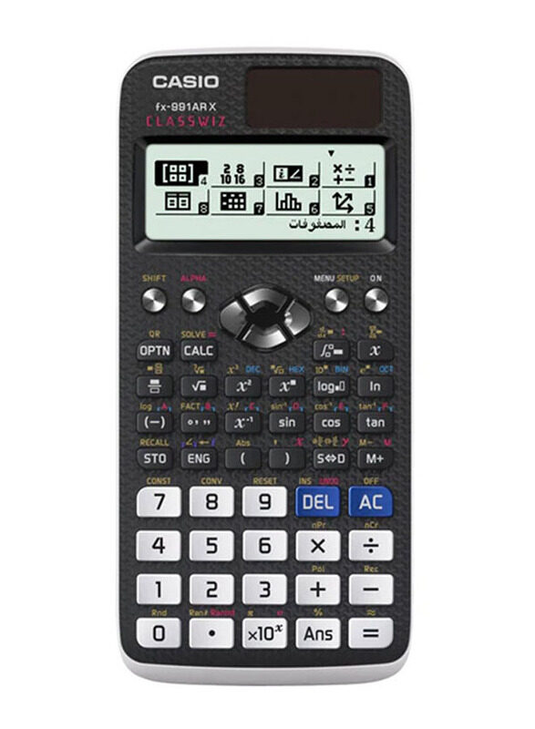 Casio 12-Digit Scientific Calculator, Black