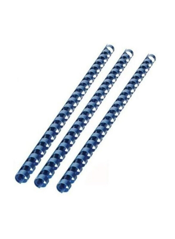 Partner Combs Binding, 25mm, 50 Pieces, Blue