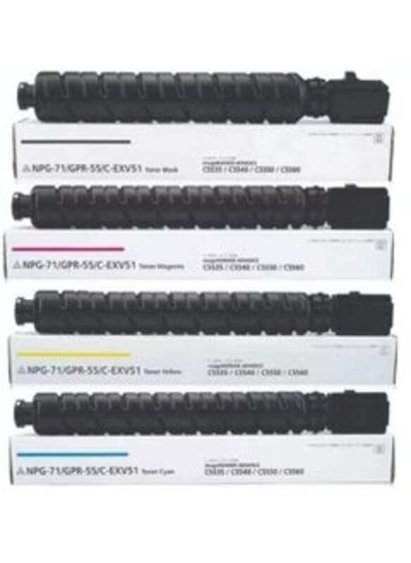 

Generic Compatible Toner For Canon IR ADV C5535i,C5540i,5550i,5560i,C5735,C5750 ( (4 Color Complete Set)