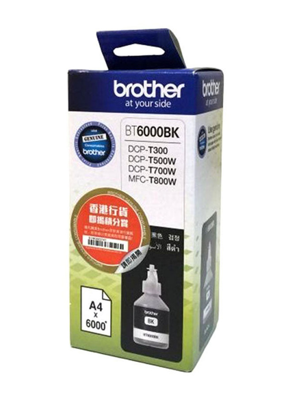 Brother BT6000BK Black Ink Toner Bottle