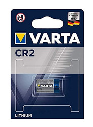 Varta Professional Litium 3V Battery, CR2, Silver/Blue