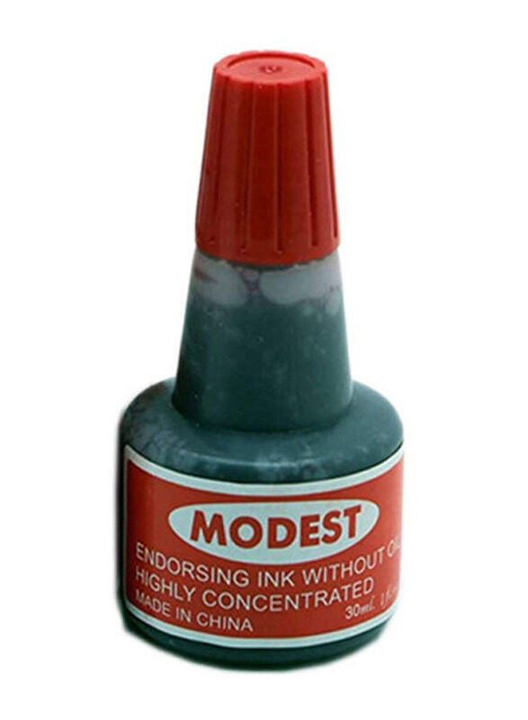 Modest Stamp Pad Ink, Red