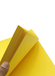 Terabyte Card Paper, 100 Sheets, 160 GSM, A6 Size, Yellow