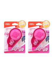 Deli Excellent Covering Power Correction Tape, 2 Pieces, Assorted