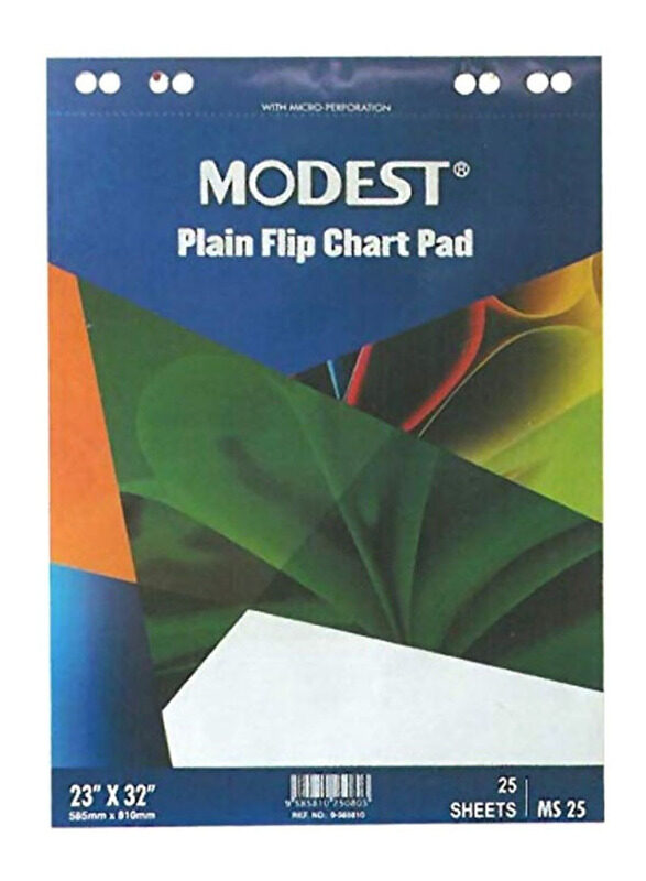 

Modest Multicolour Flip Chart Notepad, A4 Size