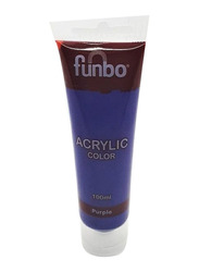 Funbo Acrylic Colour, 100ml, Purple