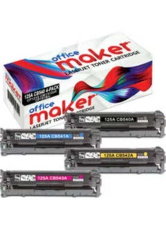 

Generic CB540A (4 Piece) Compatible Toner Set Laserjet Multicolour