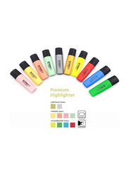 Maxi 10-Piece Highlighter Set, Multicolour