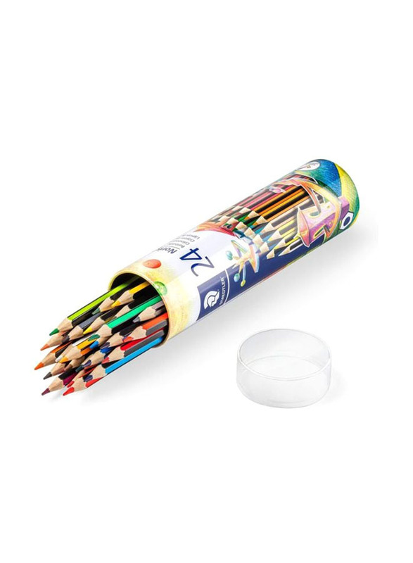 Staedtler Noris Colored Pencil Set, ST-185-MD24, 24 Pieces, Multicolour