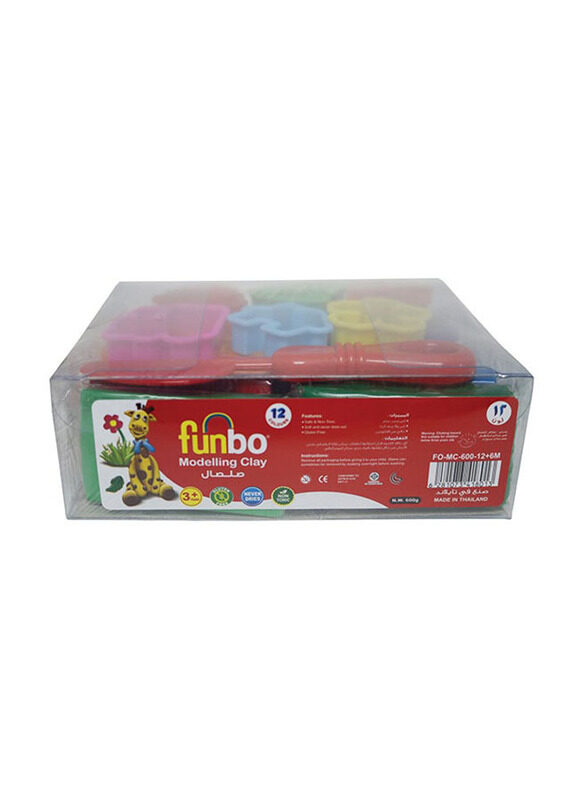 

Funbo Modelling Clay Set, Multicolour