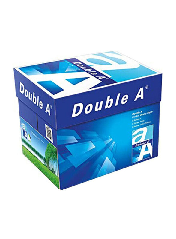 Double A Premium Copy Paper, 2500 Sheets, 80 GSM, A4 Size