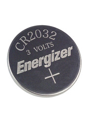 Energizer CR2032 3V Lithium Coin Cell Battery Set, 5 Pieces, Silver