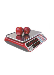 Camry Commercial Grocery Scale, Red