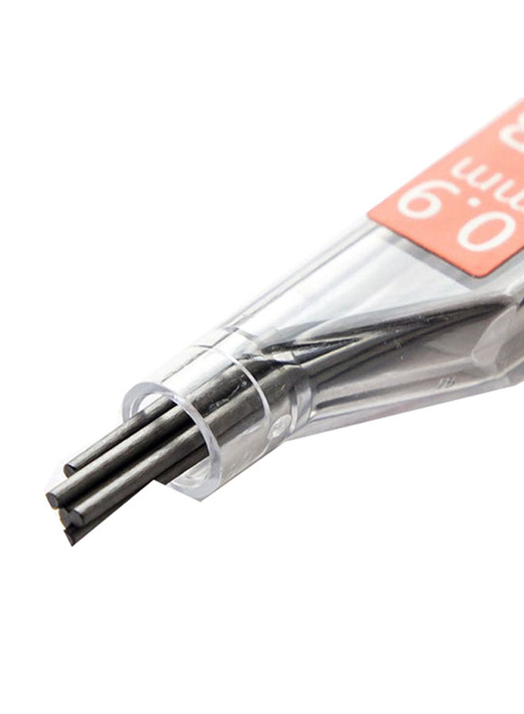 Staedtler 12-Piece 0.9mm Micro Mars Carbon Mechanical Pencil Lead, Grey