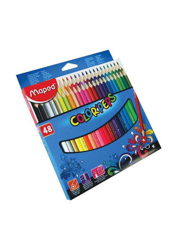 Maped ColorPeps Set, 48 Pieces, Multicolour