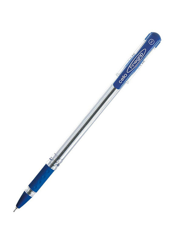 Cello Fine Grip Ball Pen, Blue