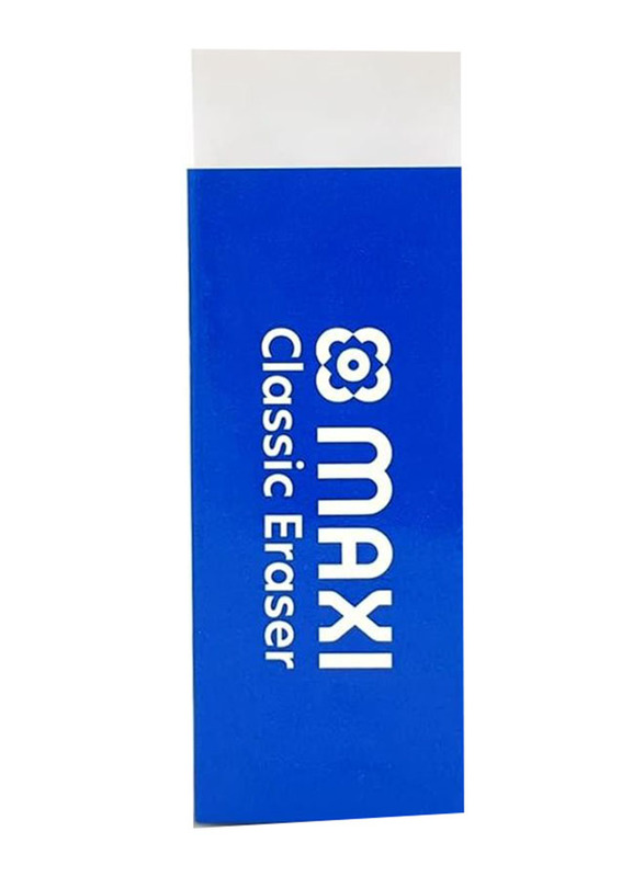 Maxi 24-Piece Hexagonal Black Lead Pencil & Plastic Clear Ruler 15cm & Single Hole Barrel Sharpener with Classic Eraser 2 Pieces, Assorted