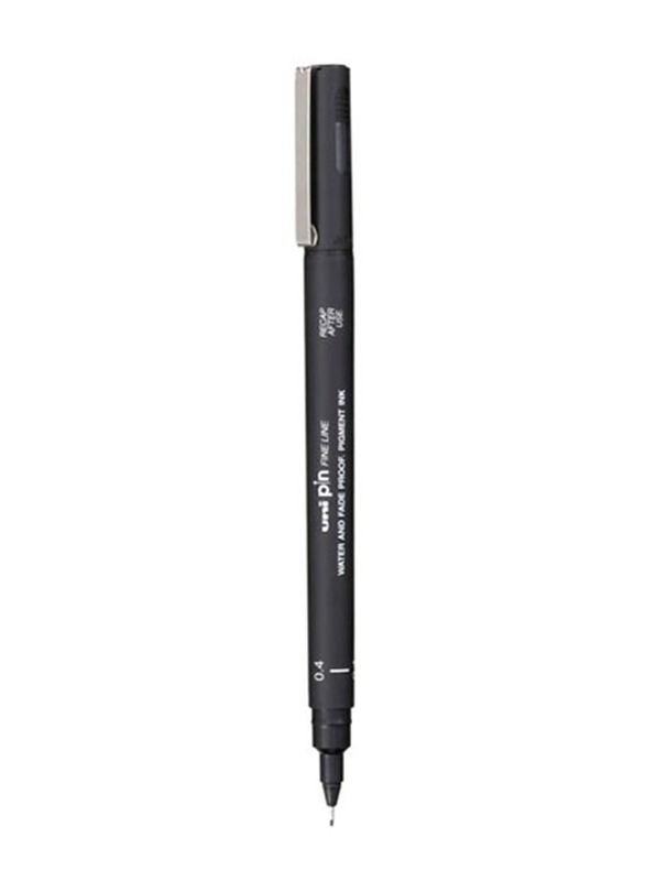 Uniball 12-Piece Uni Pin Fine Line Drawing Pen Set, Black