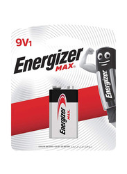 Energizer Max Long Lasting Power Battery, Grey/Black/Red