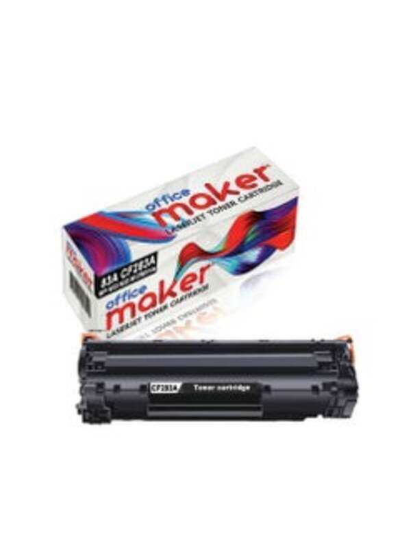 

Generic 83A CF283A Laserjet Toner Cartridge for Printer Black