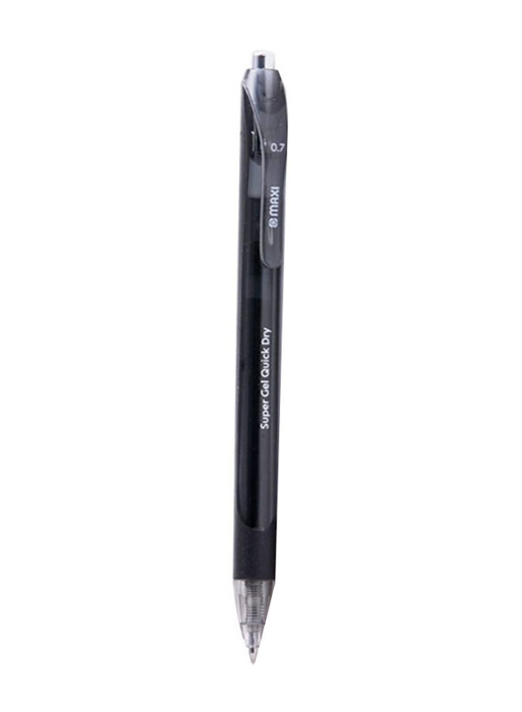 Maxi 12-Piece Gel Pen Set, Black