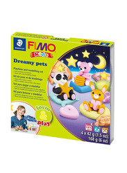 Staedtler Fimo Kids Playtime & Modelling Dreamy Pets Set, Multicolour