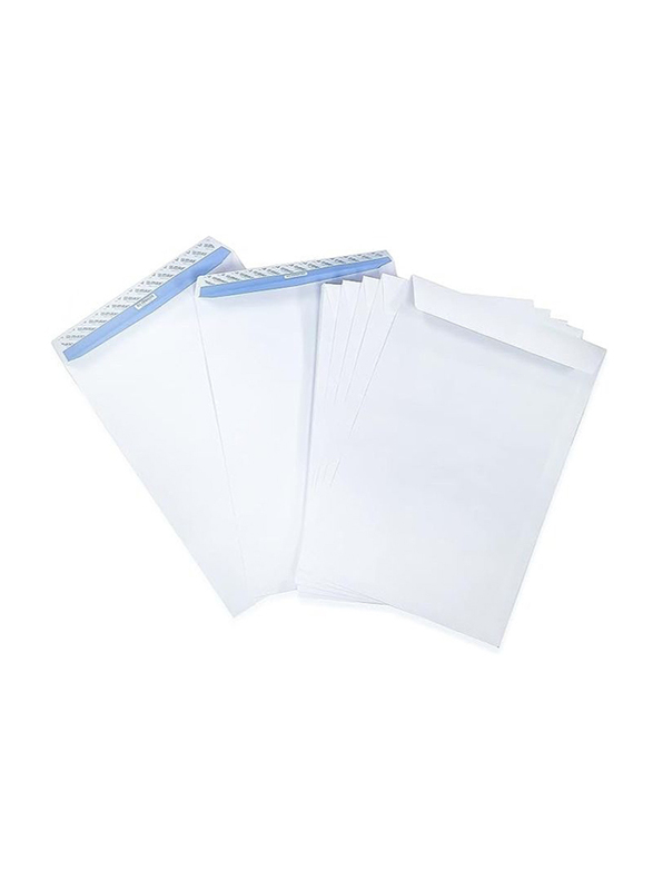 Maxi 250-Piece Peel & Seal Envelopes, 12 x 10 Inch, A4 Size