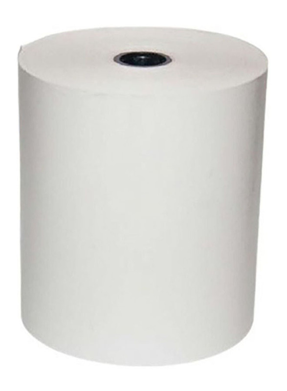 Thermal Printing Paper Roll Set, 50 Pieces, White