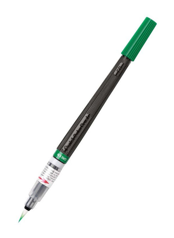 Pentel Arts Pinceau Colour Brush Pen, Green