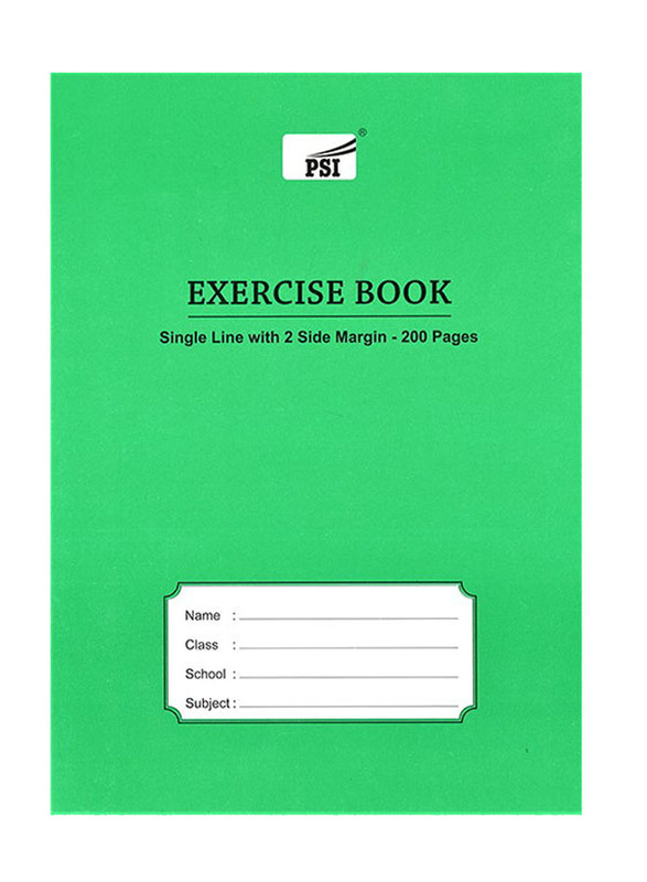 Psi Single Line Exercise Book, 200 Pages