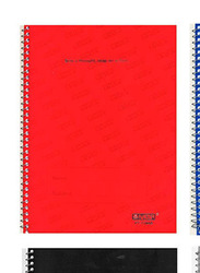 Partner Single Line Notebook Set, 4 Pieces, A4 Size, Multicolour