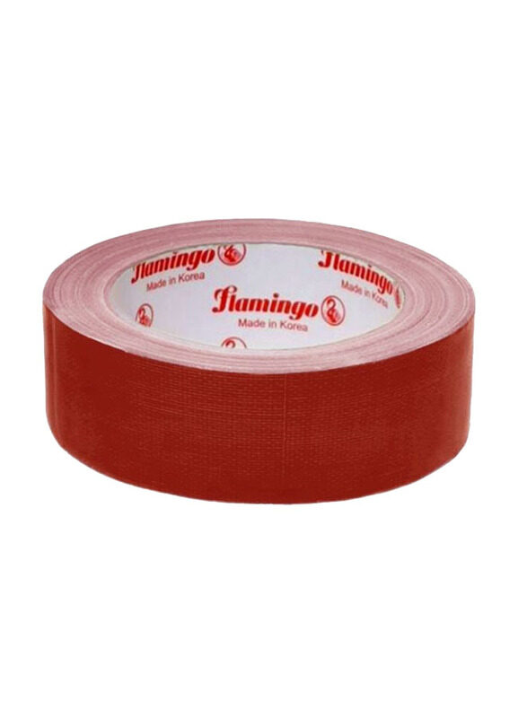 Flamingo Super Sticky Waterproof Cloth Base Duct Tape, Red