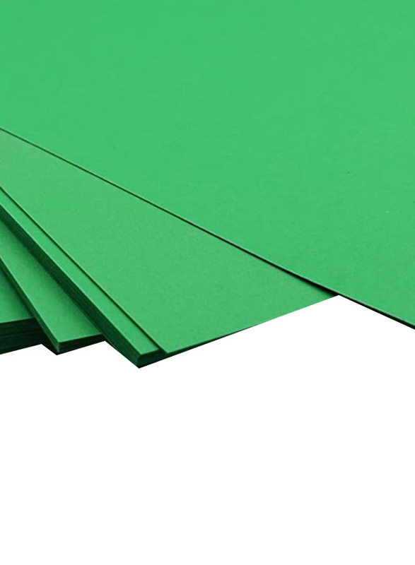 Terabyte Card Paper, 300 Sheets, 160 GSM, A6 Size, Green