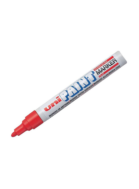 Uniball 12-Piece Bullet Tip Paint Marker Set, Red