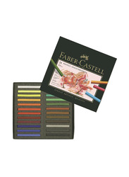 Faber-Castell Polychromos Pastel Crayons Set, 24 Pieces, Multicolour