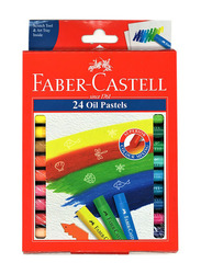 Faber-Castell Oil Pastels Set, 24 Pieces, Multicolour