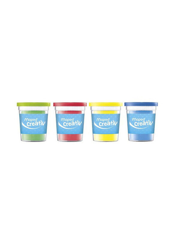 

Maped Modelling Play Dough Set, 4 Pieces, Ages 2+, Multicolour