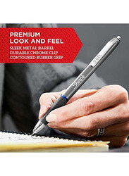 Sharpie 12-Piece 0.7mm Tip Sleek Metal Barre Medium Point S-Gel Ink Pens, Black