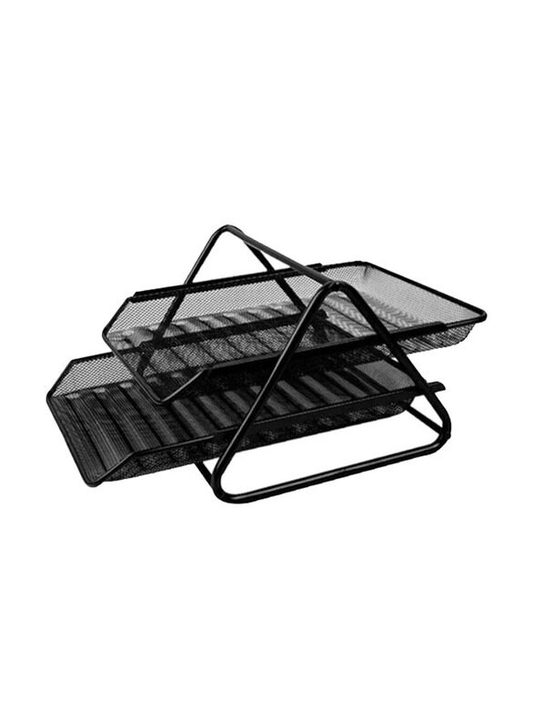 

Deli 2-Floor Multipurpose Office Drawer Organizer, NO-9183, Black