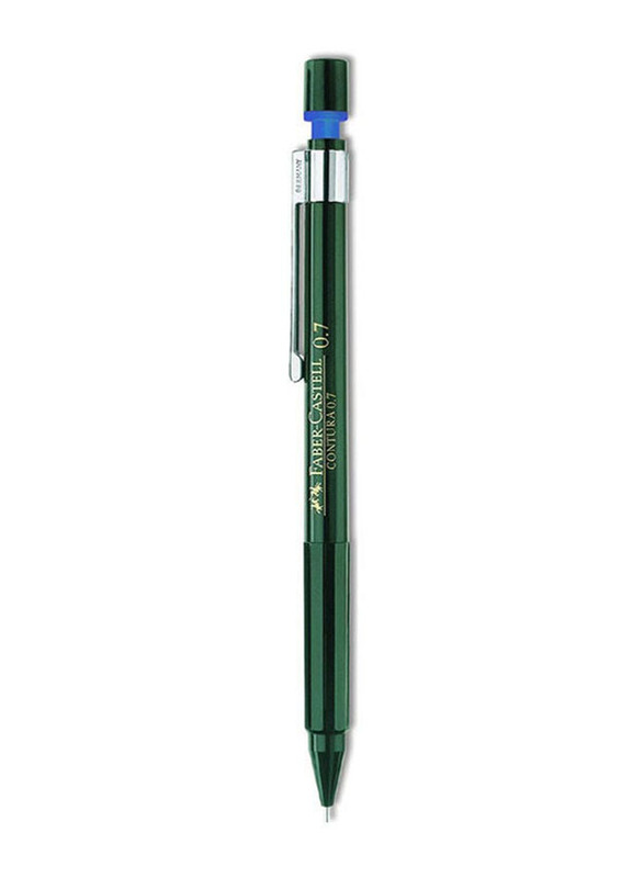 Faber-Castell Contura Mechanical Pencil, Green/Silver