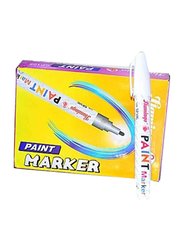 Flamingo 12-Piece Paint Marker, Multicolour