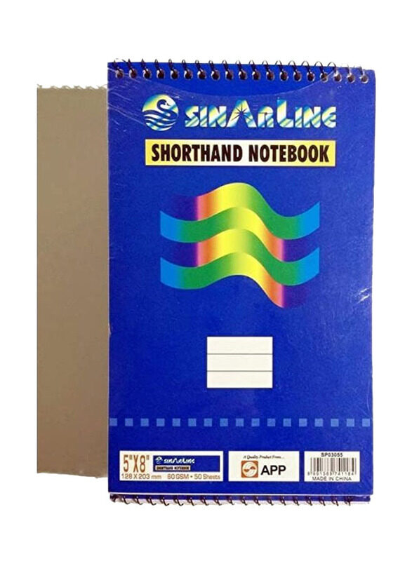 

Sinarline Top Spiral Shorthand Notebook Bundle, 12 Pieces