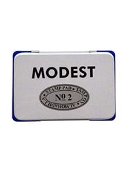 Modest No.2 Stamp Pad, Blue