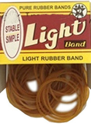 Light Rubber Bands, 3 Pieces, Yellow