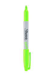Sharpie Neon Permanent Marker, Neon Green/Grey