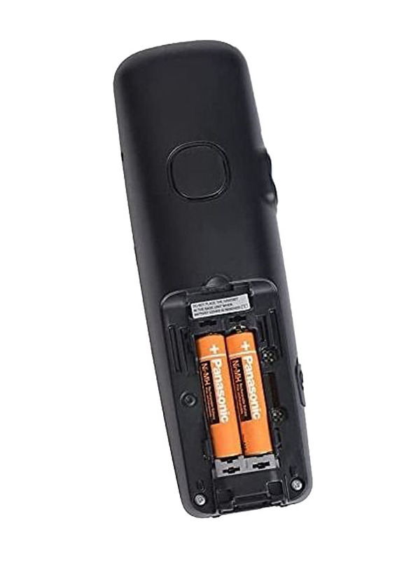 Panasonic AAA Ni-MH Rechargeable Battery Set for Cordless Dect Phone, 2 Pieces, Orange
