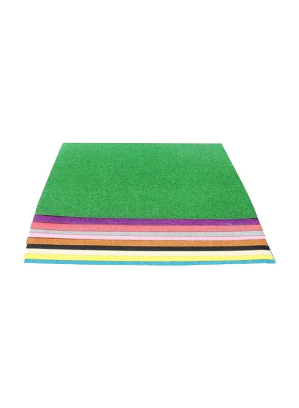 

Generic Glitter Foam Sheets, 50 x 70cm, 10 Piece, Multicolour