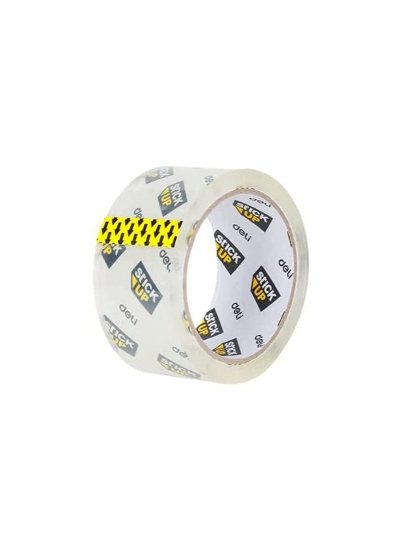 Deli 50M x 48mm Packing Tape, Clear