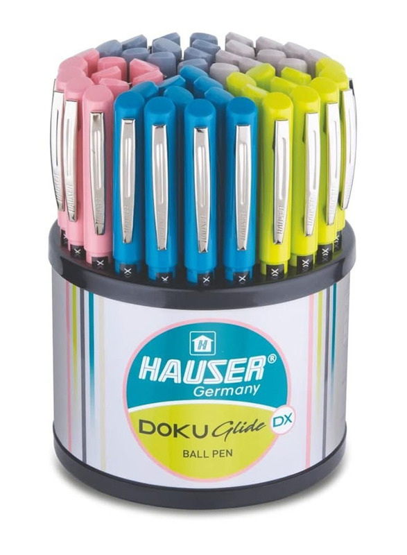 Hauser Germany Doku Glide Ball Pen, Multicolour